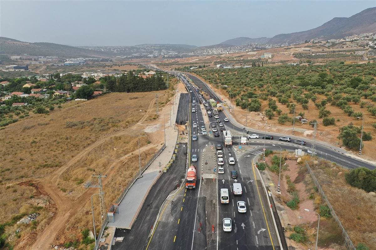 The west junction of al-Rameh