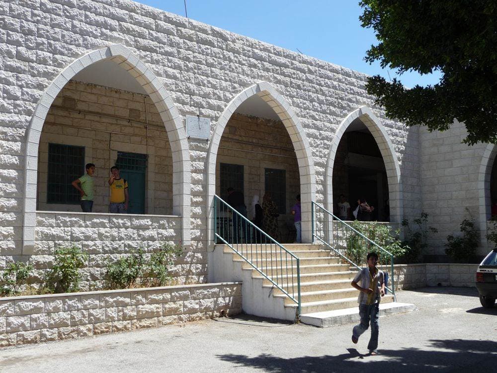 A school in Asira al-Shamaliya