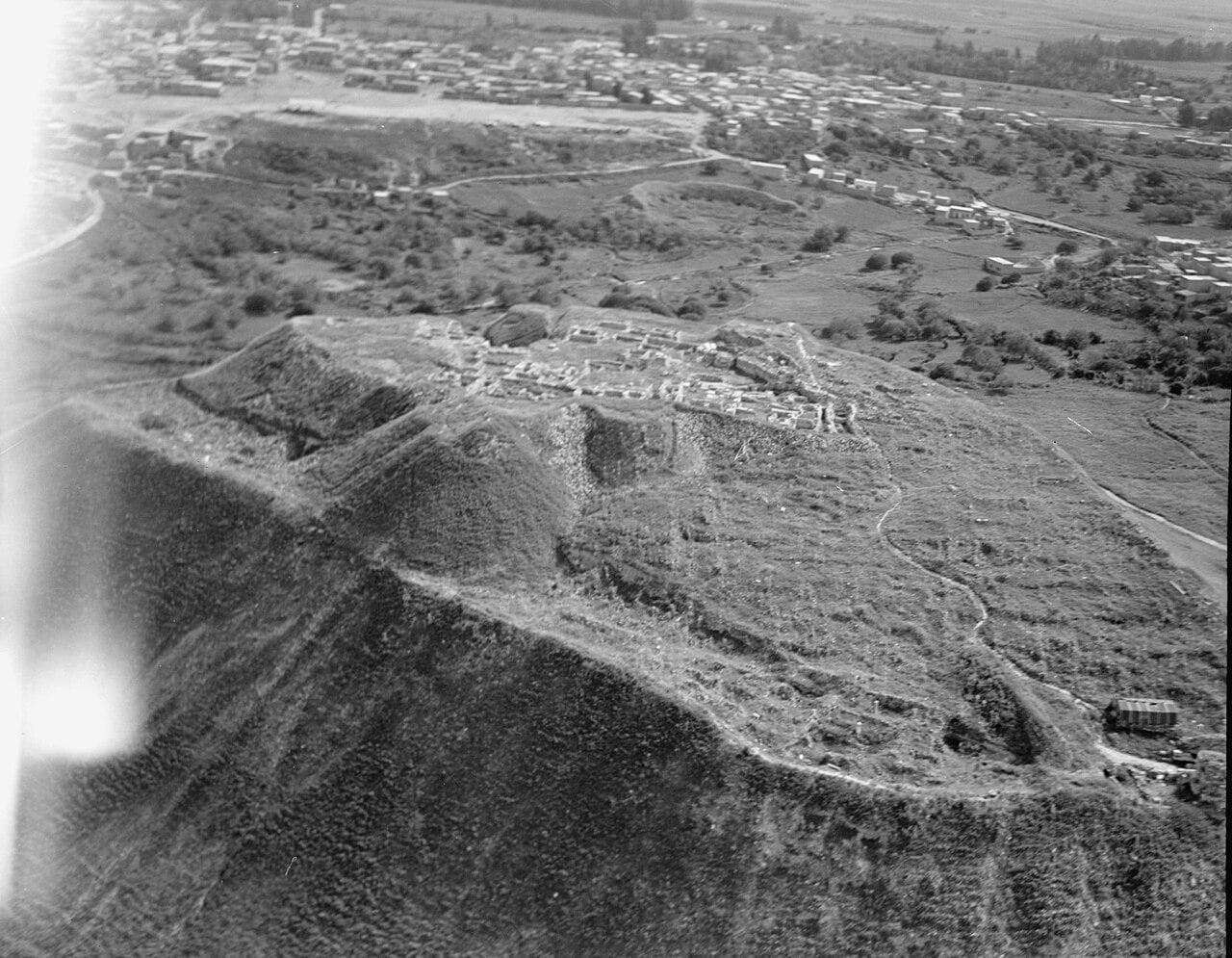 Tell Baysan from the air, 1937
