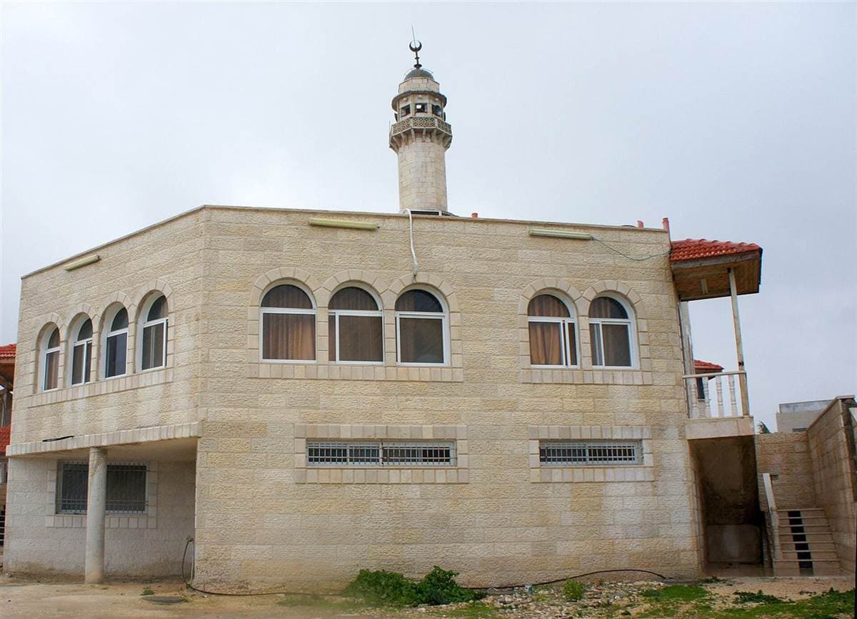 A mosque in Bani Zeid, near Beit Rima