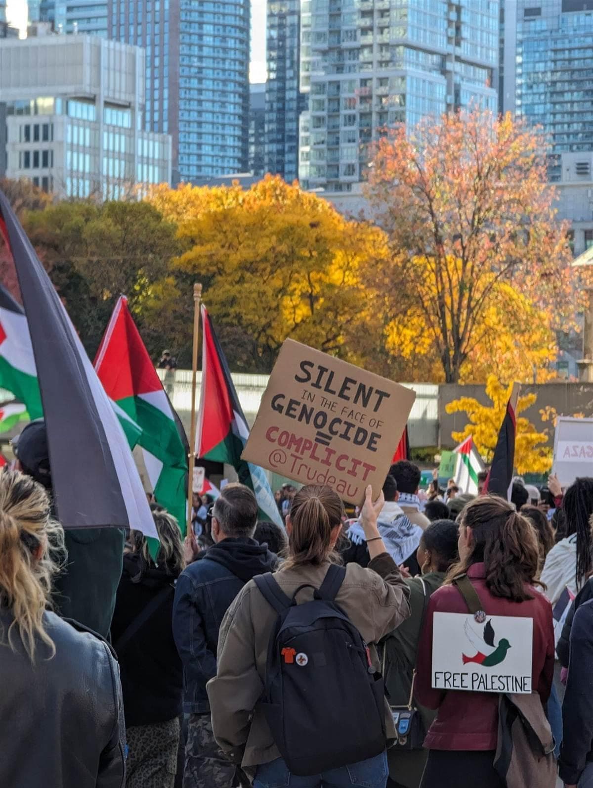 Rally for Palestine, Toronto, October 2023