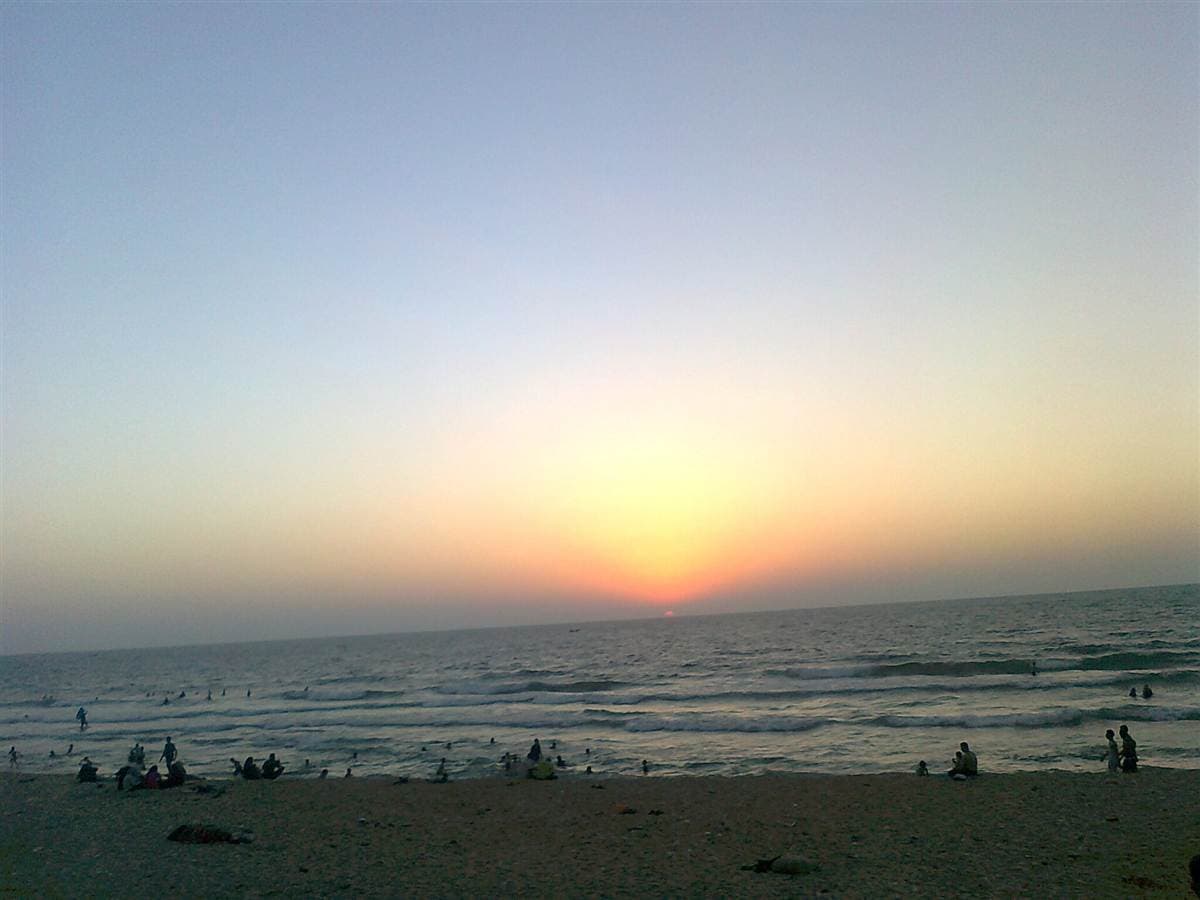 The beach at Deir al-Balah