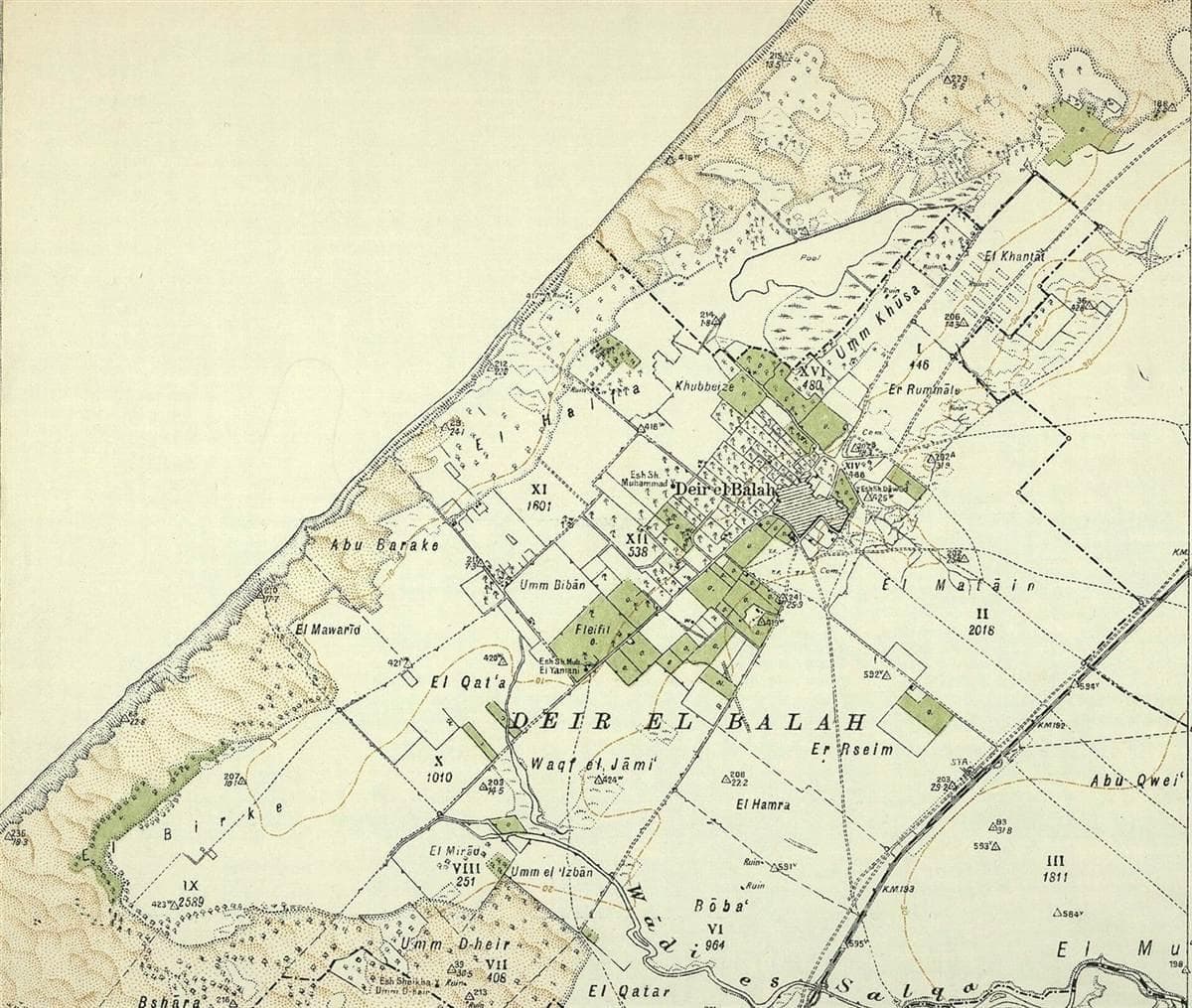 Deir al-Balah, 1930