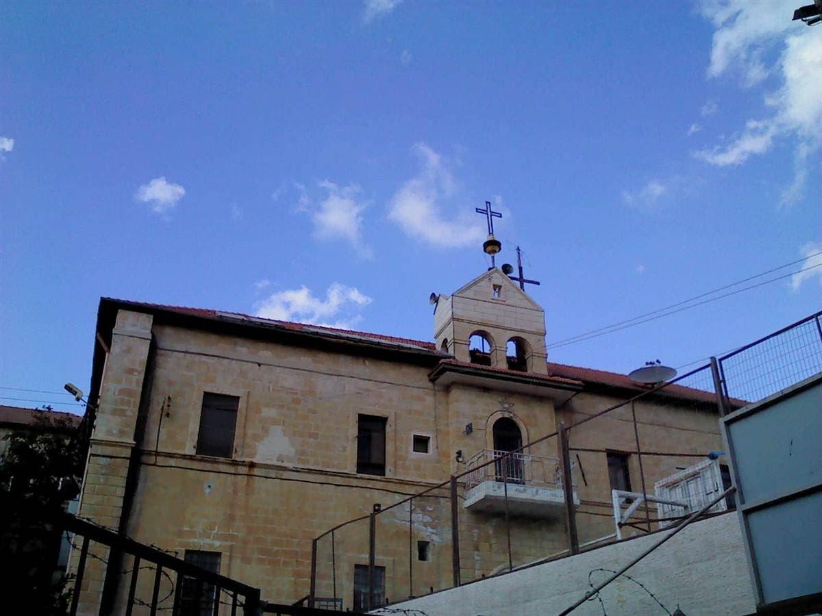 The church in Jifna