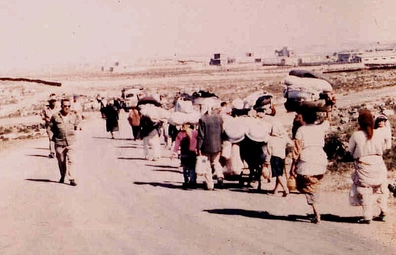 Palestinians expelled from Imwas, 1967