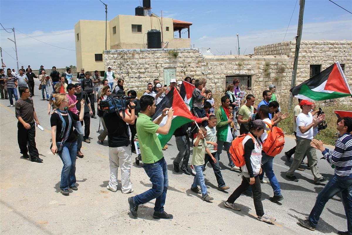 Weekly demonstration in Nabi Saleh, May 2011