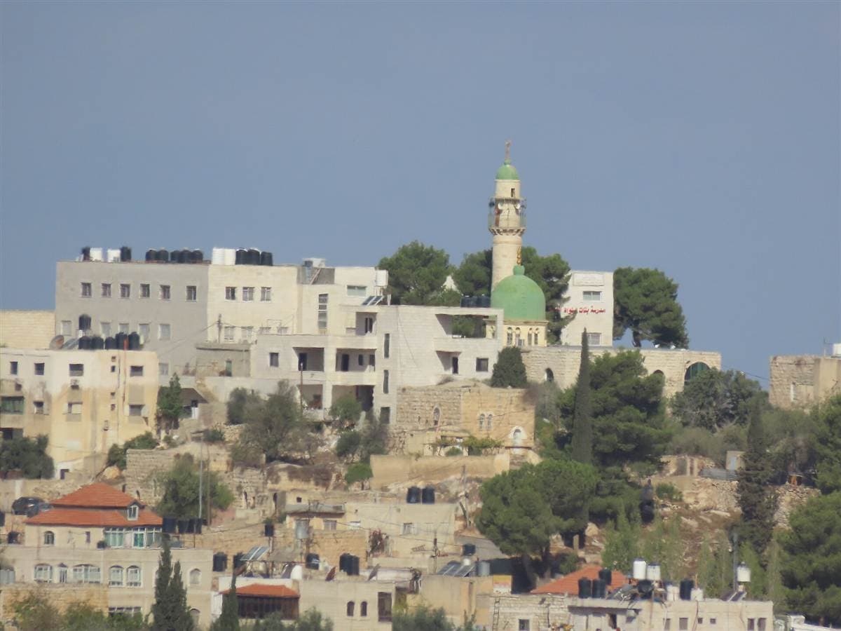 The mosque in Silwad