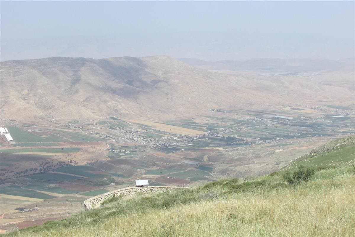 Looking over the valley near Tammun