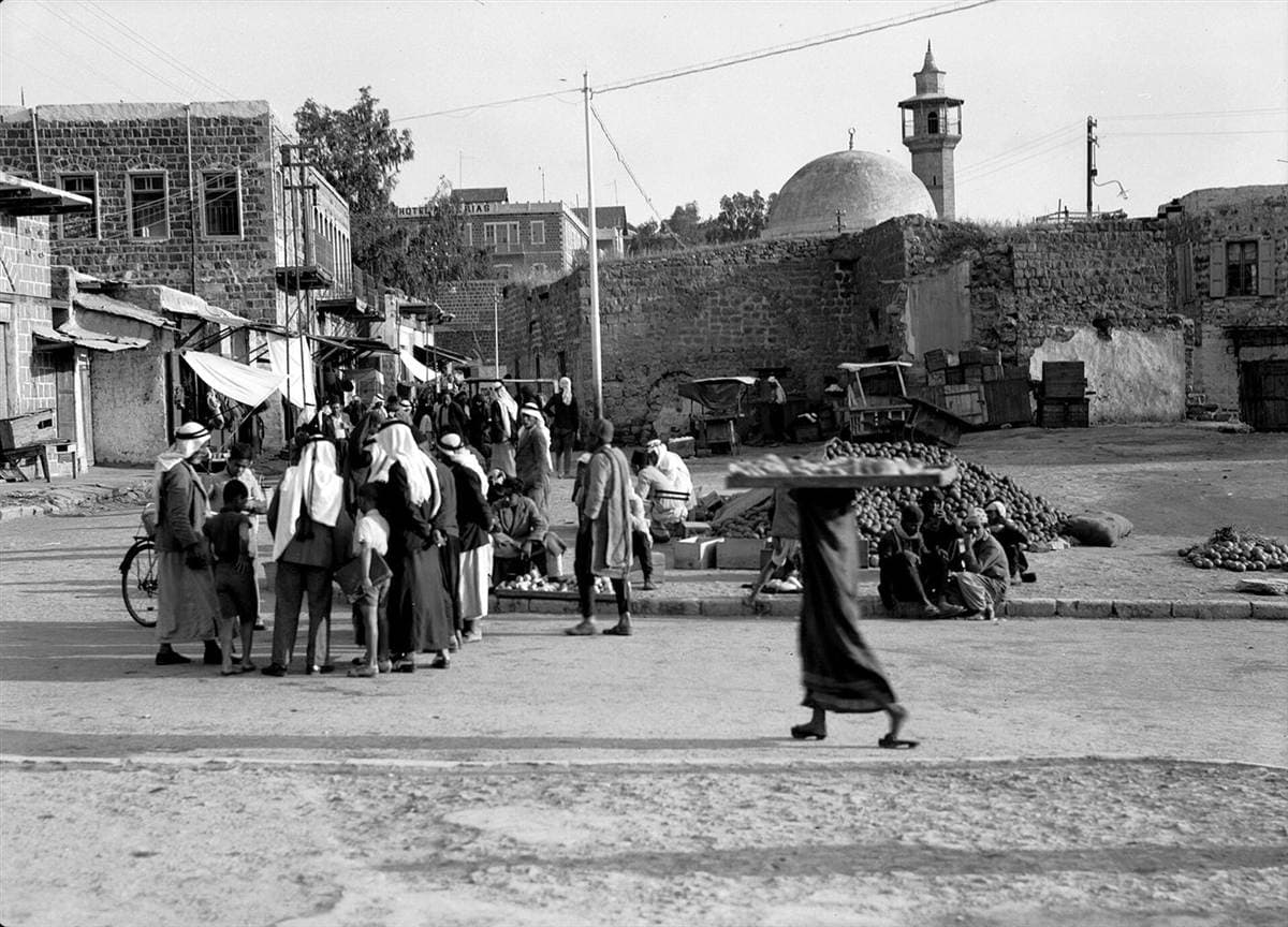 The market place, 1930s