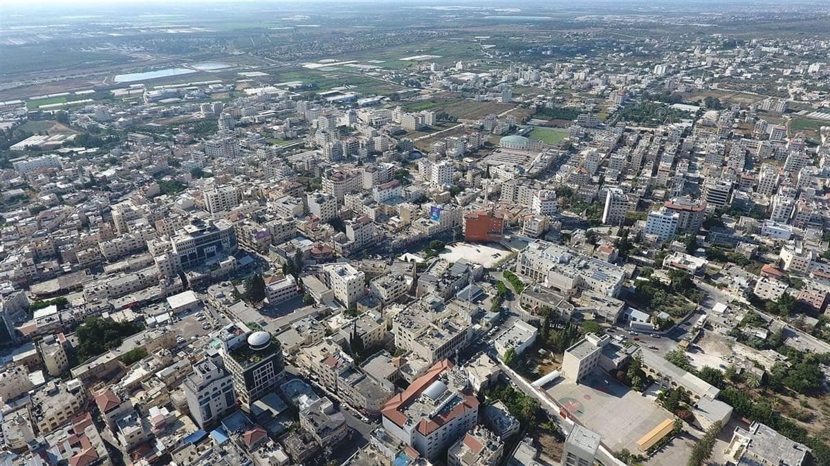 Tulkarm from above