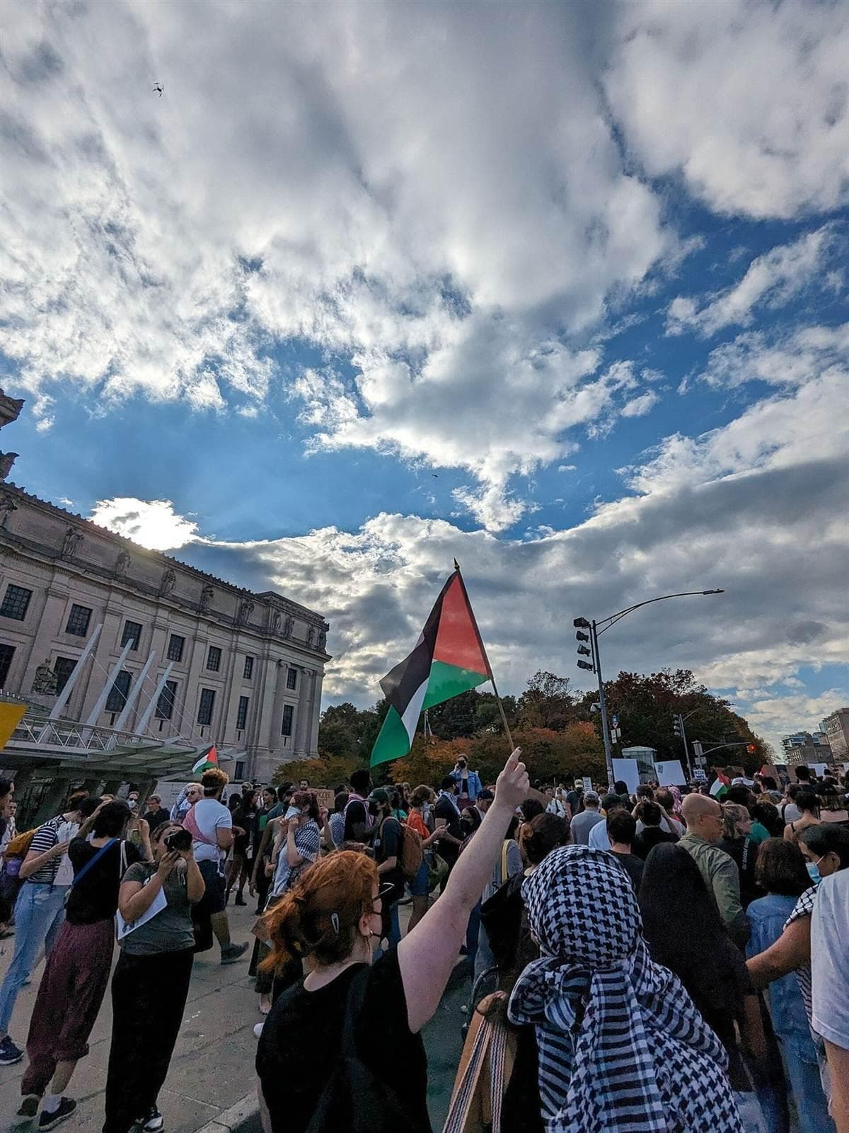 Rally for Palestine, Brooklyn, New York, October 2023
