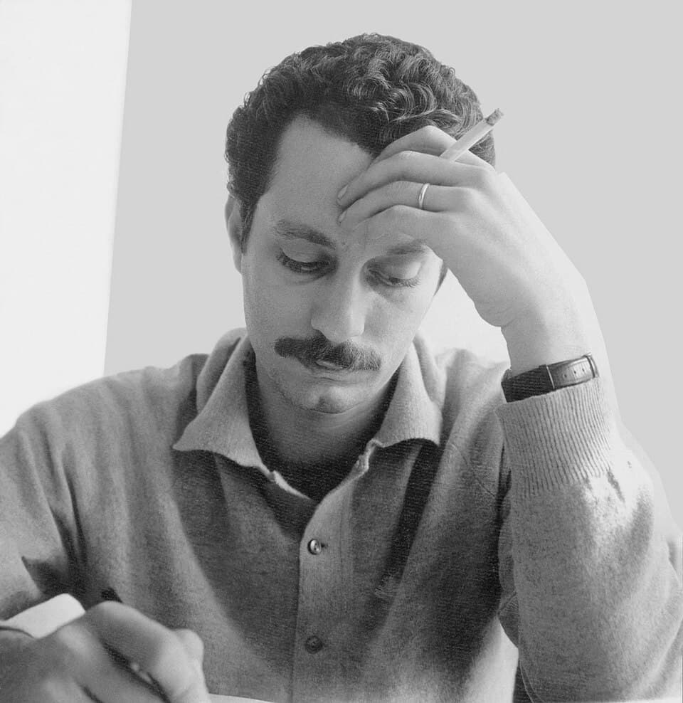Portrait of Ghassan Fayiz Kanafani