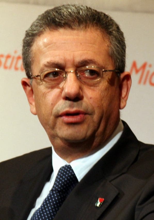 Portrait of Mustafa Barghouti