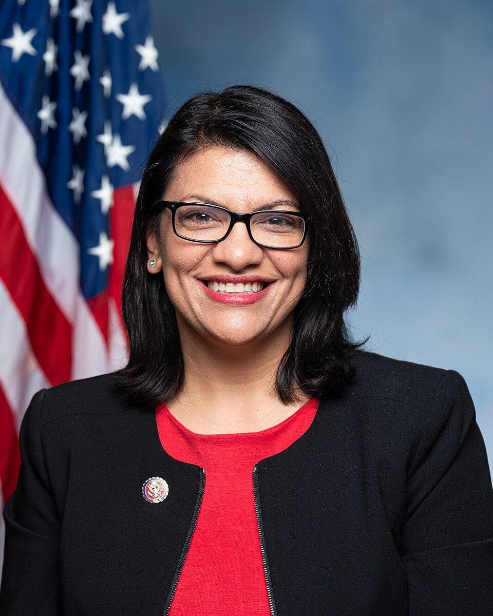 Portrait of Rashida Harbi Tlaib