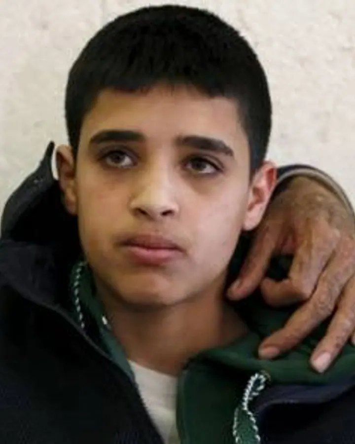 Portrait of Ahmad Manasra