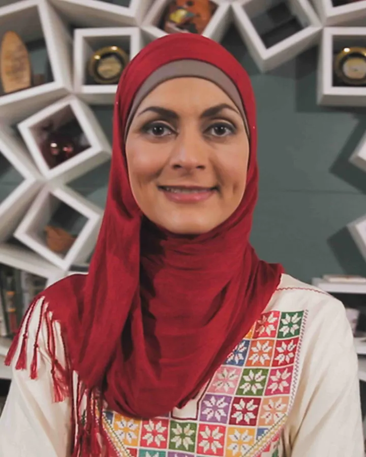 Portrait of Laila El-Haddad