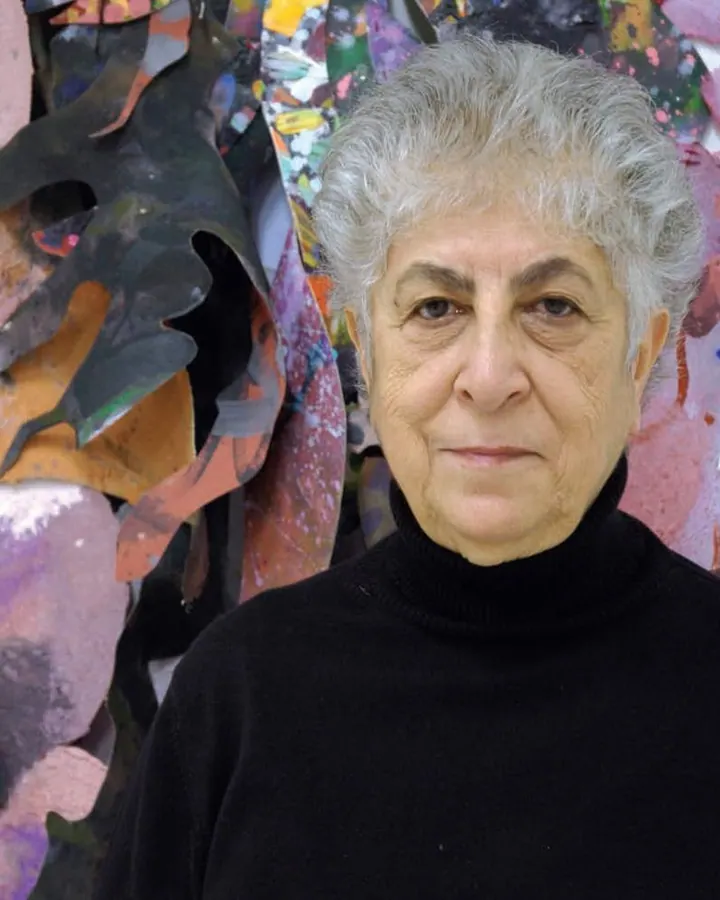 Portrait of Samia Halaby
