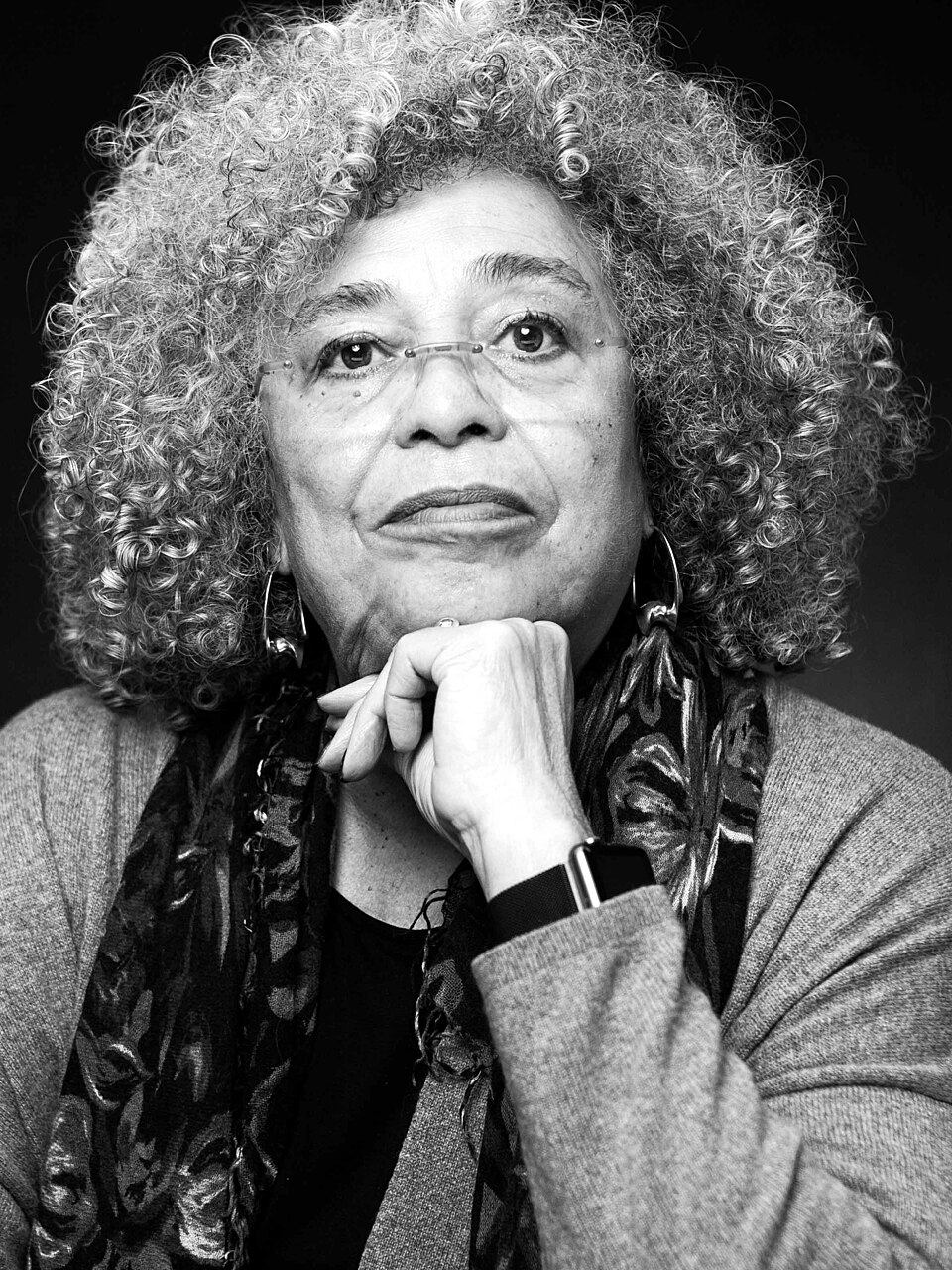 Portrait of Angela Davis